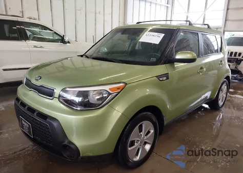 2014 Kia Soul z USA, uszkodzony, nr VIN KNDJN2A28E7722168